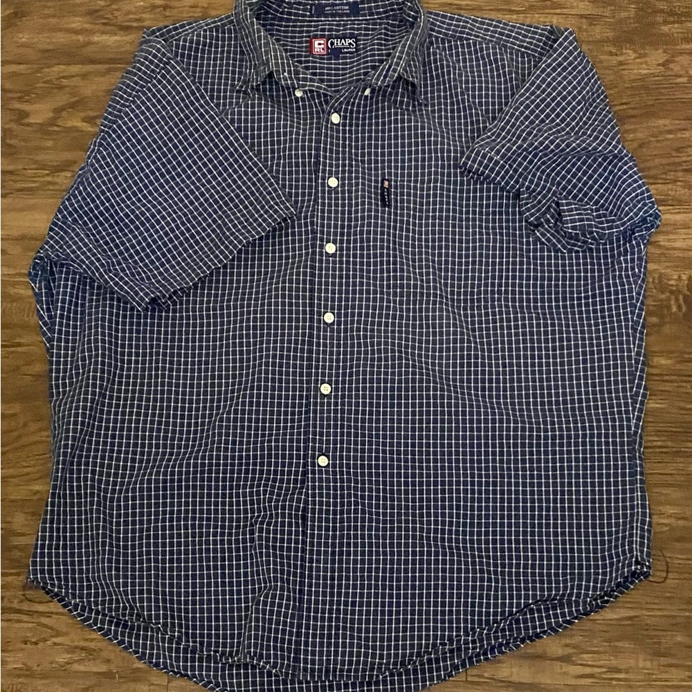 Chaps Ralph Lauren, short sleeve button down